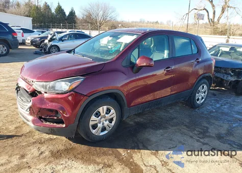 2017 Chevrolet Trax Ls из США, поврежденный, VIN 3GNCJKSB5HL273607